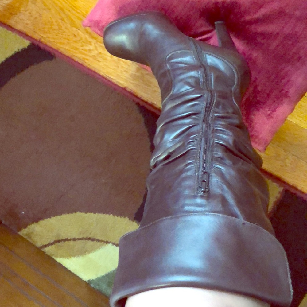 Jessica Simpson platform knee high boot